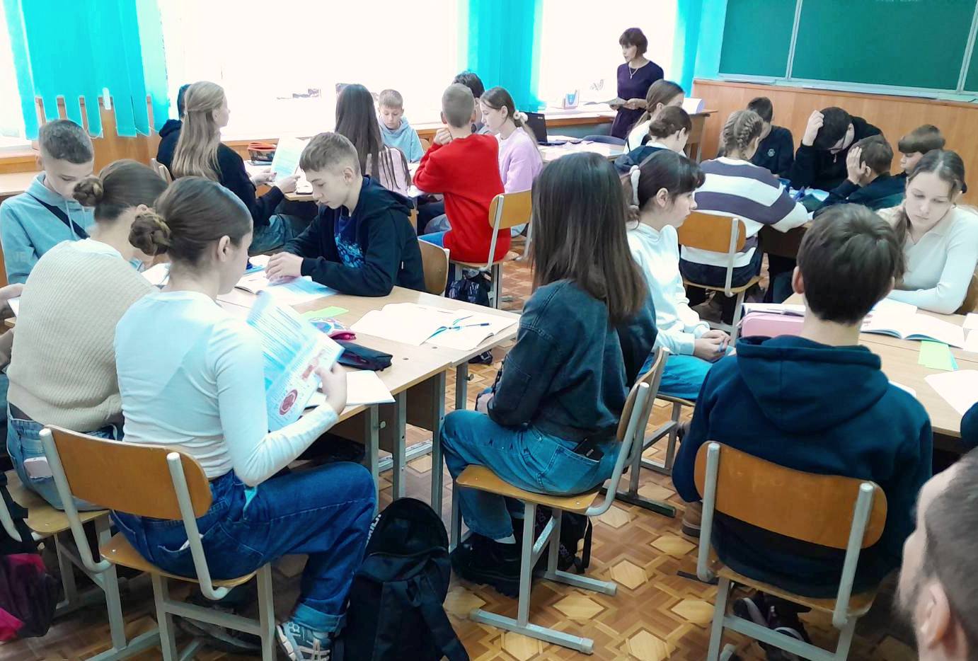 Групова форма застосування інтерактивних вправ на уроці біології у 8 класі